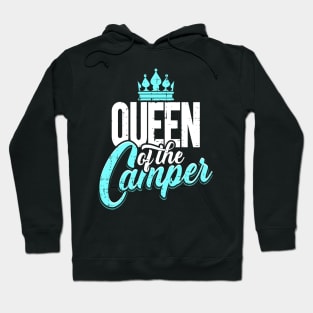 Camping Queen King Camper Couple Outdoor Team Gift Hoodie